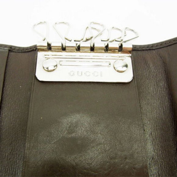 Gucci Key holder Key case Brown Woman unisex Authentic Used Y5837 - Picture 5 of 6